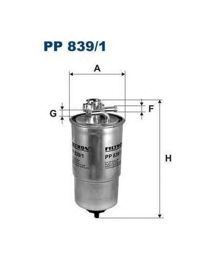 FILTRON Фильтр топливный Фото 4