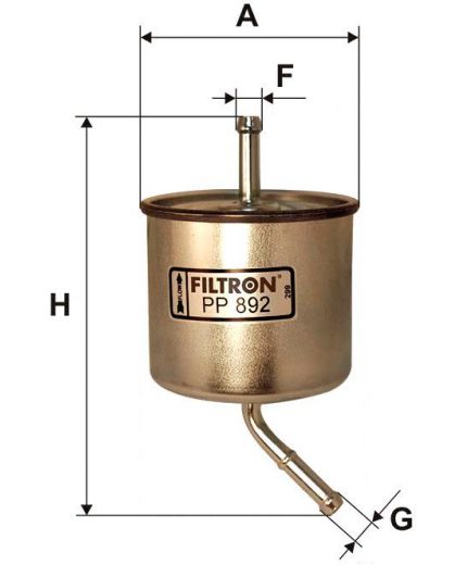 FILTRON Фильтр топливный Фото 2