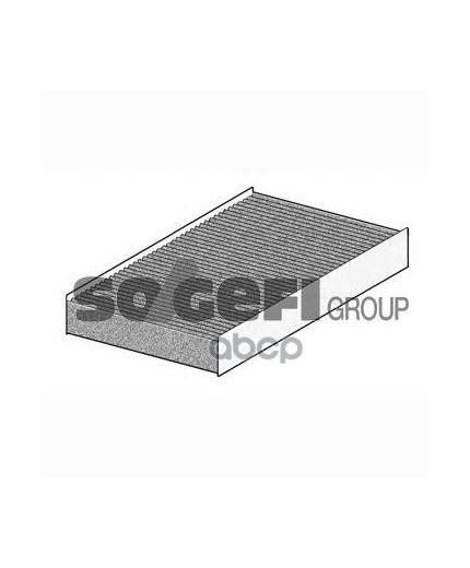 Purflux Фильтр воздушный салона угольный Фото 2