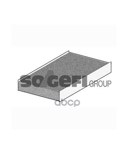 Purflux Фильтр воздушный салона угольный Фото 2