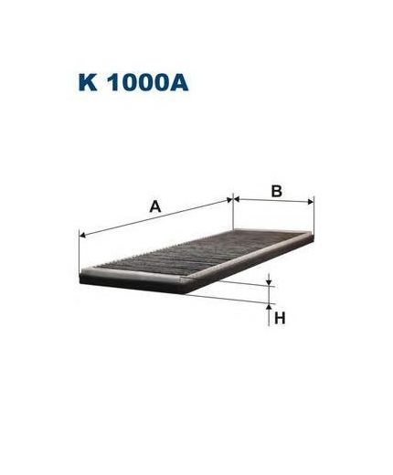 FILTRON Фильтра салонный (без рамки) Фото 3