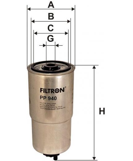 FILTRON Фильтр топливный Фото 2