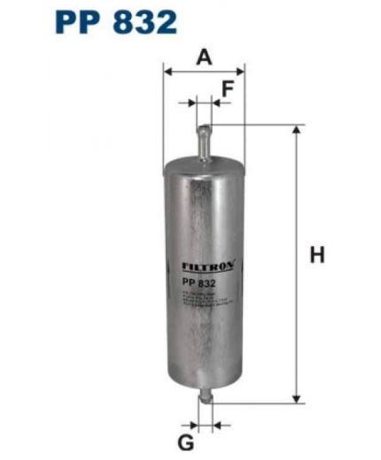 FILTRON Фильтр топливный Фото 2