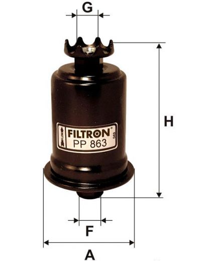 FILTRON Фильтр топливный Фото 3