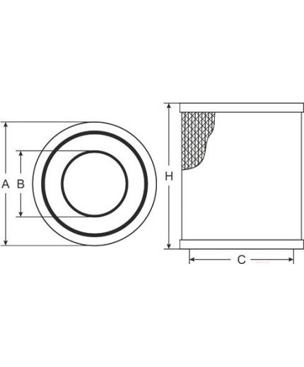 SCT Фильтр воздушный Фото 2