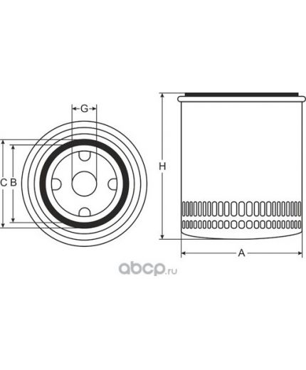 SCT Фильтр масляный Фото 3