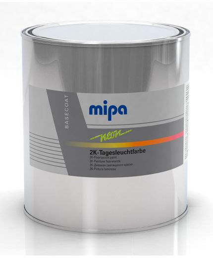 MIPA Neon Двухслойная флуоресцентная краска RAL 2005 ярко-оранжевый 3л