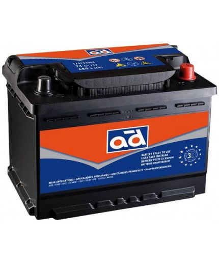 AD Аккумулятор 680032100 1000А (180 А/ч)