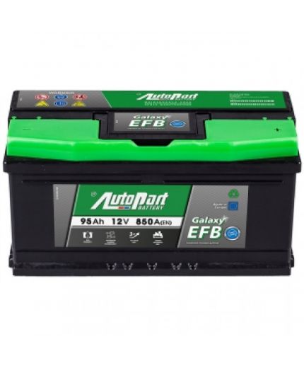 AutoPart Аккумулятор EFB950 595-580 850А (95 А/ч) Фото 3