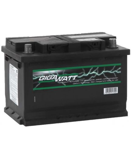 GIGAWATT Аккумулятор G100R 800А (95 А/ч) Фото 3