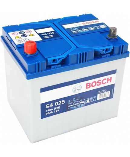 BOSCH Аккумулятор 0 092 S40 19.5/17.9 рус (60 А/ч) 540A Фото 2