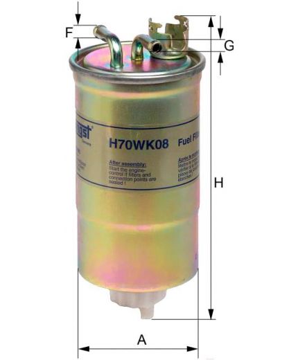 Hengst Фильтр топливный Фото 2