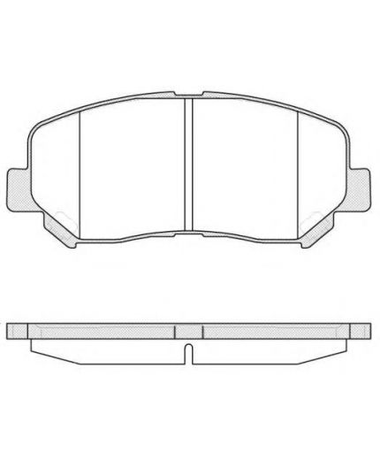 REMSA Колодки дисковые	передние