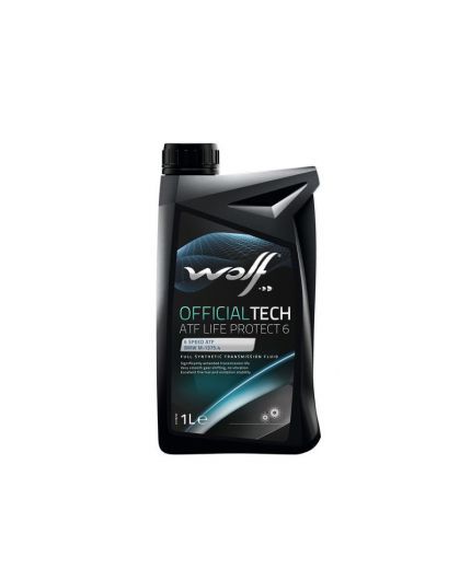 Трансмиссионное масло WOLF OfficialTech ATF LIFE PROTECT 6 1л Фото 2