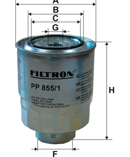 FILTRON Фильтр топливный