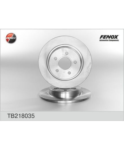 FENOX Тормозной диск задний