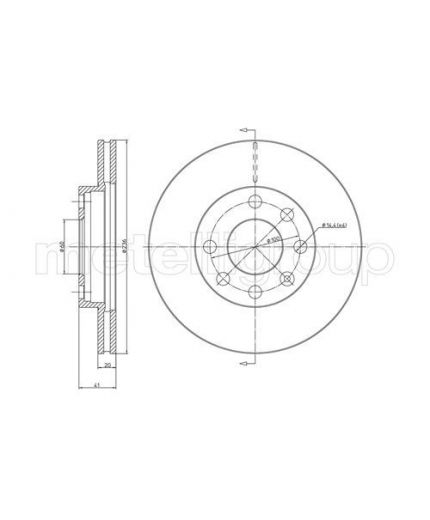 Trusting Тормозной диск