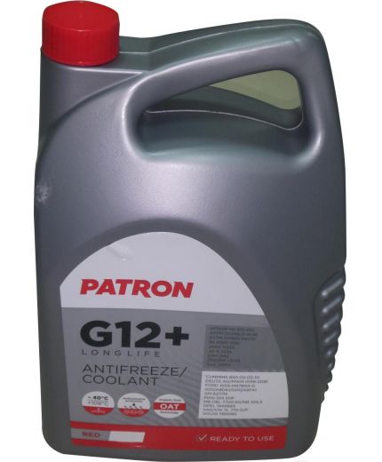 Антифриз Patron RED красный G12+ 20кг 17,85л