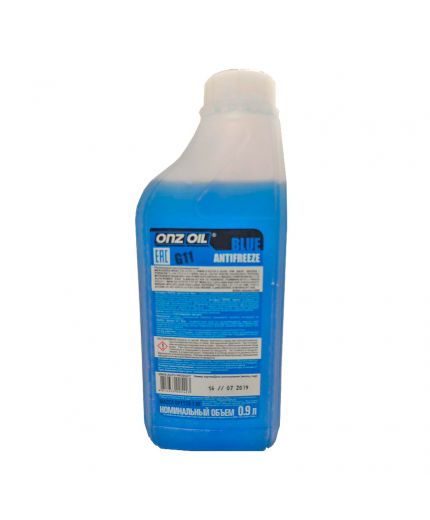 Антифриз ONZOIL BLUE Optimal синий G11 1кг Фото 2