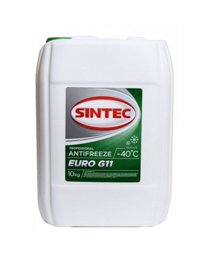 Антифриз SINTEC Sintec Euro зеленый G11 -40 10кг
