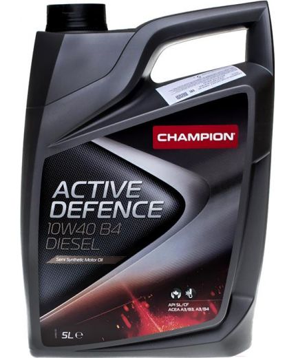 Моторное масло CHAMPION Active Defence 10W-40 B4 5л Фото 2