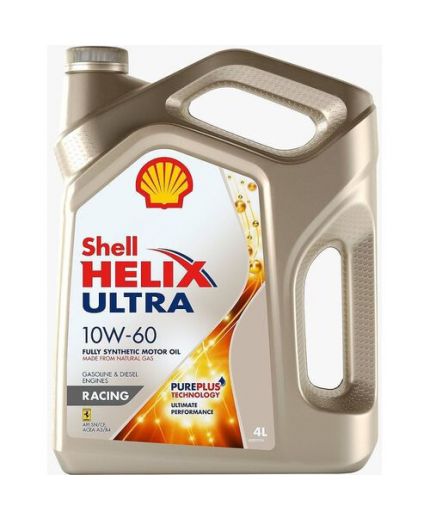 Моторное масло SHELL Helix Ultra Racing 10W-60 4л Фото 2