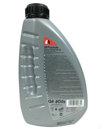 Моторное масло Q8 Techno FE Plus 5W-30, 1л Фото 2