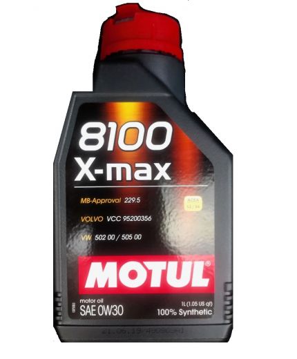 Моторное масло MOTUL 8100 X-MAX 0W-40 1л Фото 2