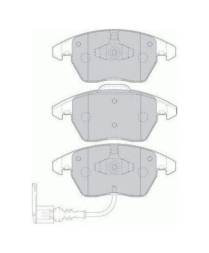 Ferodo Колодки дисковые передние Фото 2