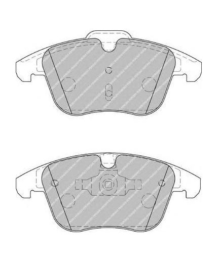 Ferodo Колодки дисковые передние