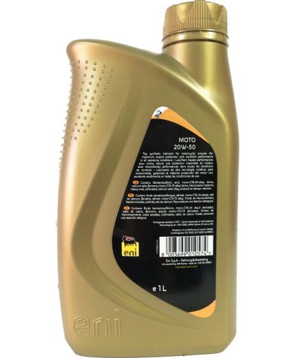 ENI I-RIDE MOTO 20W-50 1л Фото 2