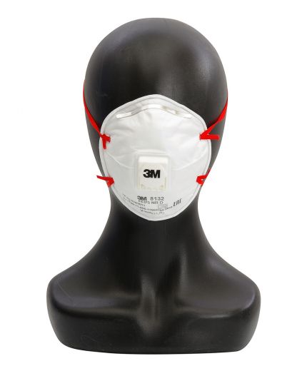 3M Полумаска противоаэрозольная фильтрующая класс защиты FFP3 NR D, с клапаном выдоха, размер - стандартный, VFlex® Фото 4