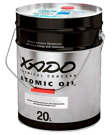 Моторное масло XADO Atomic OIL SL/CF 5W-40 20л
