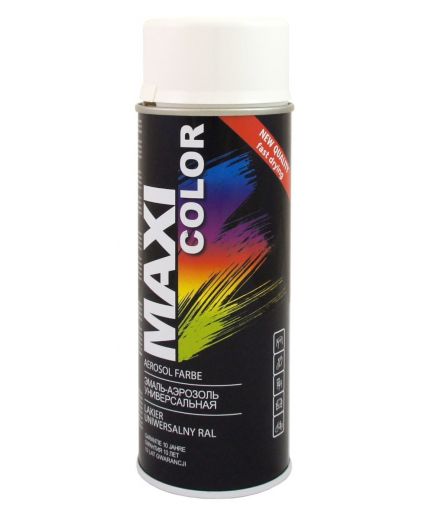 MAXI COLOR Эмаль-аэрозоль универсальная RAL1015 светлая слоновая кость 400мл
