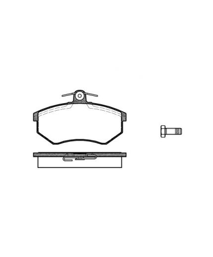 REMSA Колодки дисковые Фото 3