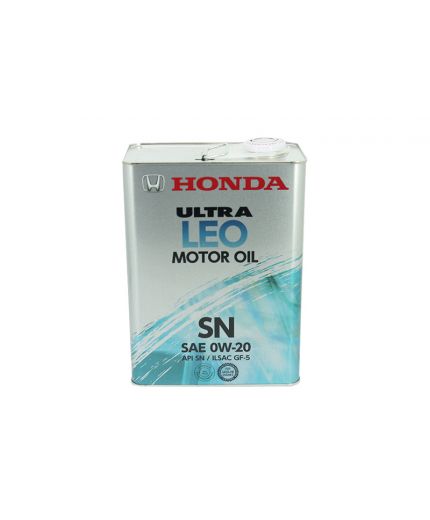 Моторное масло HONDA SN 0W-20 ULTRA LEO 4л Фото 2