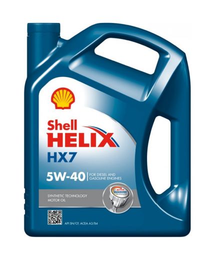 Моторное масло SHELL Helix HX7 5W-40 55л