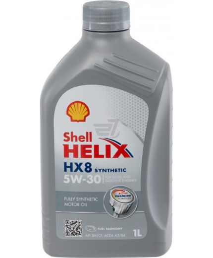 Моторное масло SHELL Helix HX8 Synthetic 5W-30 1л (Заменен на 550040462)