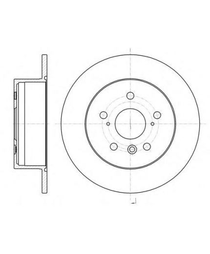 REMSA Тормозной диск