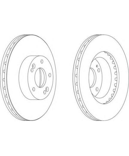 Ferodo Тормозной диск