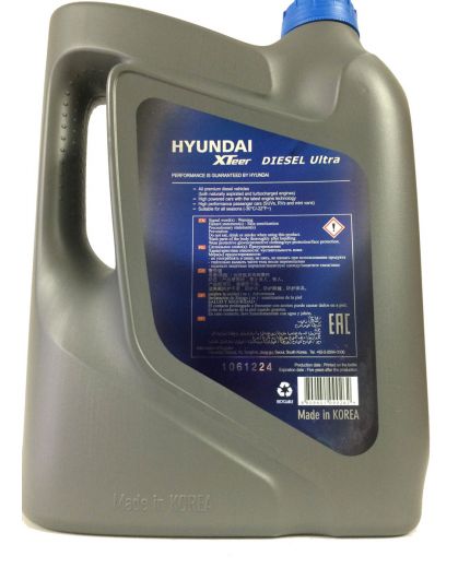 Моторное масло HYUNDAI XTeer Diesel Ultra C3 5W-30 6л Фото 2