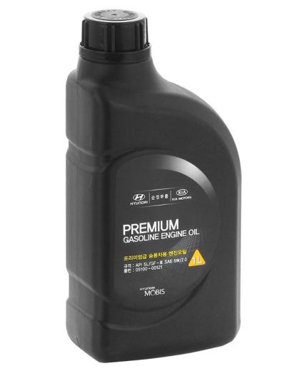 Моторное масло HYUNDAI MOBIS PREMIUM GASOLINE 5W-20 1л