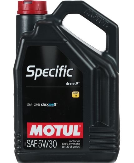 Моторное масло MOTUL SPECIFIC DEXOS2 5W-30 5л Фото 2