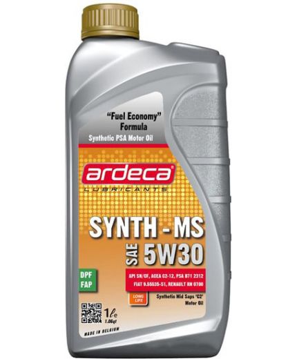 Моторное масло ARDECA SYNTH-MS 5W-30 1л