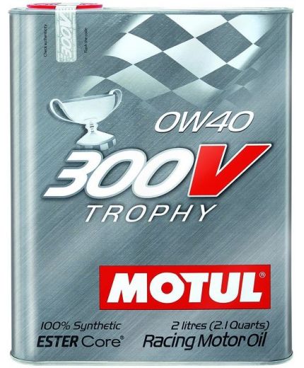 Моторное масло MOTUL 300V TROPHY 0W-40 2л
