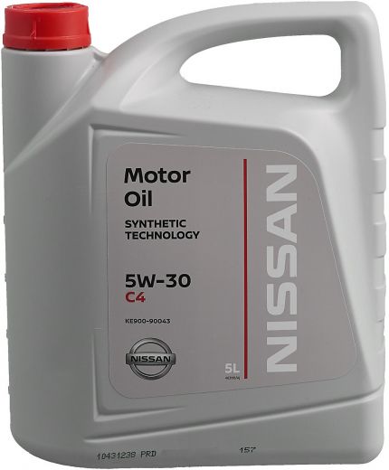 Моторное масло NISSAN 5W-30 5л Фото 2
