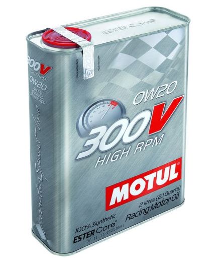 Моторное масло MOTUL 300V HIGH RPM 0W-20 2л