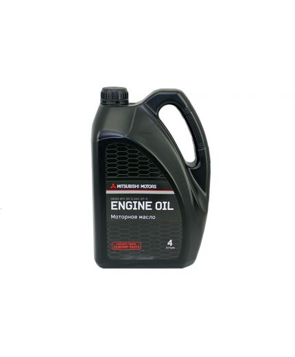 Моторное масло MITSUBISHI Engine Oil SN 0W-30 4л Фото 2