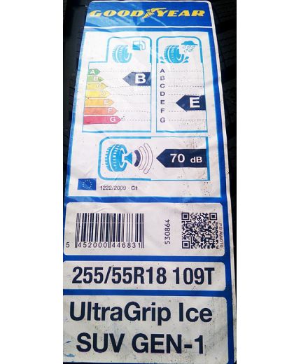 GOODYEAR UltraGrip Ice SUV Gen-1 255/55R18 109T Фото 2