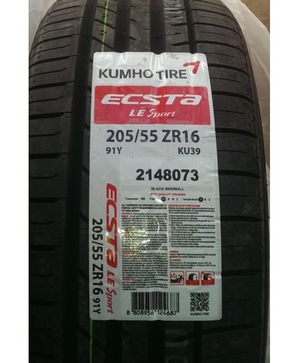 KUMHO Ecsta LE Sport KU39 225/35R19 88Y Фото 6